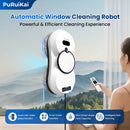 PuRuiKai window water spray cleaning robot vacuum cleaner remote control electric household glass wiper window double automatic