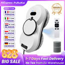 PuRuiKai window water spray cleaning robot vacuum cleaner remote control electric household glass wiper window double automatic
