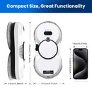 PuRuiKai window water spray cleaning robot vacuum cleaner remote control electric household glass wiper window double automatic