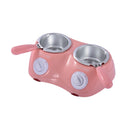 Hot Selling Dual Electric Chocolate Fountain Home Hot Chocolate Melt Pot Chocolate Melting Machine DIY