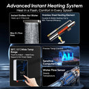 6001W Instant Electric Water Heater Shower Tankless On Demand Hot Water 220V LED Digital Display Automatic Temperature Control