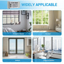 6000 BTU Window Air Conditioner, Smart WiFi AC Unit with Remote Control & Digital Display, Quiet Cooling for Small Rooms up to 250 Sq. Ft., Dehumidifier & Fan Modes, Easy Installation, White