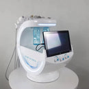 New 7 In 1 Smart Ice Blue Hydra oxyge Dermabrasion Facial Mahcine Skin Cleaning Skin Analyzer Dermabrasion Facial Aquafacial