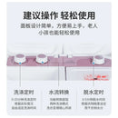 3.5KG semi-automatic washing machine  mini small double bucket double cylinder underwear, children's special elution integrated
