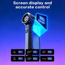 2026 High Power Jet Dry Blower Mini Turbo Fan Electric Air Duster Cordless PC Keyboard Cleaner Car Drying 2600mAh LED Display