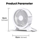 Mini USB Rechargeable Table Fan Portable USB Small Fan Fan For Student Dormitory Computer Summer Gadget Home Desk Office