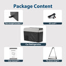 Alpicool KCF15 15L Compressor Cool Box Portable for Car, Truck, Compact Camping Fridge 12/24V DC Cool Box for Travel, Food & Dri