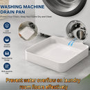 Washing Machine Filter Cleaning Water Tray Catches Residual Water and Lint Stains Avoid Dirty Floor Saves Cleaning Effort
