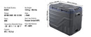 SucceBuy 8L to 75L Car Refrigerator Fridge Portable Icebox Single&Dual Zone w/Blue Tooth Temp Adjustable for Outdoor Camping RV