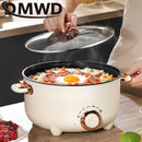 1.5L/2.5L Electric Multifunctional Cooker Household Double Layer Hot Pot Rice Cooker Frying Pan Non-stick Cookware Soup Hotpot
