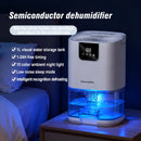 Air DehumidifierCapacity Humidity Dehumidifier with Digital Display Night Light Home Dehumidifier Air Dryer for Bathroom Toilet