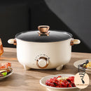 1.5L/2.5L Electric Multifunctional Cooker Household Double Layer Hot Pot Rice Cooker Frying Pan Non-stick Cookware Soup Hotpot