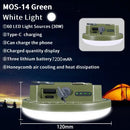MOSLIGHTING 7200Mah LED Tent Light Rechargeable Lantern Portable Outdoor Camping Lamp Multifunctional Endurance High-Power Light
