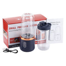 Household Fruit Mixer 400ML Electric Juicer Portable Food Milkshake Mixer Machine Multifunction 6 Blades Juicer Machine Blender