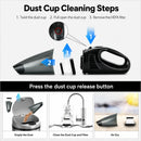 12V 120W Car Vacuum Cleaner Portable Wet And Dry dual-use Vacuum Cleaner Powerful Handheld Mini Vaccum Cleaners High Suction