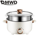 1.5L/2.5L Electric Multifunctional Cooker Household Double Layer Hot Pot Rice Cooker Frying Pan Non-stick Cookware Soup Hotpot