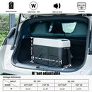 Alpicool KCF15 15L Compressor Cool Box Portable for Car, Truck, Compact Camping Fridge 12/24V DC Cool Box for Travel, Food & Dri