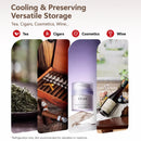 E-ACE 4L Car Refrigerator Mini Fridge Freezer Car & Home Use Portable Compressor Cooler Ice Box for Camping Summer Essential