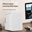 E-ACE 4L Car Refrigerator Mini Fridge Freezer Car & Home Use Portable Compressor Cooler Ice Box for Camping Summer Essential