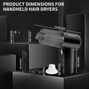 Handheld Car Vacuum Cleaner, 15000Pa Portable Cordless, Dual Use of Blowing and Suction Multi-Nozzles, for Car, Home, Pet, Offic