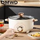 1.5L/2.5L Electric Multifunctional Cooker Household Double Layer Hot Pot Rice Cooker Frying Pan Non-stick Cookware Soup Hotpot