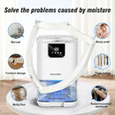 Air DehumidifierCapacity Humidity Dehumidifier with Digital Display Night Light Home Dehumidifier Air Dryer for Bathroom Toilet