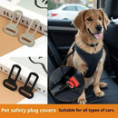 Pet Seat Belt Adapters - Car Metal Clips for Pet Leashes, Compatible with Truck & Car Seats