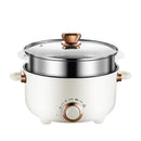 1.5L/2.5L Electric Multifunctional Cooker Household Double Layer Hot Pot Rice Cooker Frying Pan Non-stick Cookware Soup Hotpot