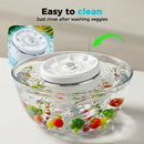 Fruit Washer, Automatic Water Washing Purifier Machine for Fruits, Vegetables, Meat, Seafood, Tableware, Utensils, Kitchen