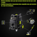 A professional wet and dry vacuum cleaner that automatically cleans car details and buildings