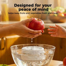 Fruit Washer, Automatic Water Washing Purifier Machine for Fruits, Vegetables, Meat, Seafood, Tableware, Utensils, Kitchen